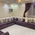 كنب غرفة 4  5. نظيف والخشب سليم. مع الستاره