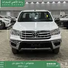 هايلكس غمارة بدون دبل أبيض ديزل 2025 اقل سعر كاش واقساط