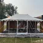 خيمة خيام القصر رواق شفاف 4x6 ياردة السنيدي للخيام