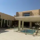 للبيع شاليه مع الاثاث راقي وبجانبه أرض فضاء في حي النفل