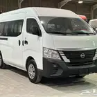 باص نيسان اورفان 2024 ركاب سقف عالي بنزين كاش واقساط عرض خاص