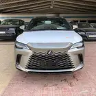 لكزس RX350 BB 2025 تيتانيوم داخلي بني -ابيض داخلي بني سعودي