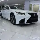 لكزس LS500 اف سبورت 2018 بدي ومحركات وتشييكات وكالة مالك اول