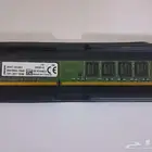 كينجستون رام ddr 3 8gb جديدة