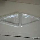 علب شيز كيك بلاستيكية