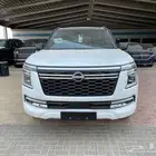 نيسان باترول بلاتنيوم تيربو 2025 ابيض خليجي