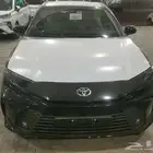 كامري E بنزين اسود 2025 سعودي بطاقة جمركية