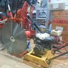 منشار تقطيع خرصانه وتخريم بالكور