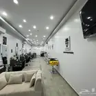 محل حلاقة للتقبيل