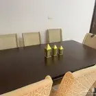 Wooden dining table