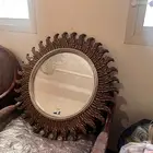 مرايا خشب طبيعي