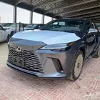لكزس RX350 BB 2025 تيتانيوم داخلي بني -ابيض داخلي بني سعودي