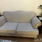طقم كنب ثلاث ودولاب ملابس