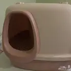 لتر بوكس للقطط كبير مع جميع ملحقاته