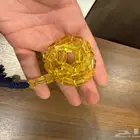 سبحة كهرمان شفاف