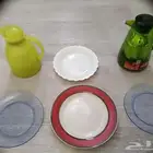 للبيع عدد 2 دله للشاهي والقهوة وعدد 4 صحون بالخبر