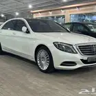 مرسيدس بنز S 500 موديل 2016 عداد 65 الف مخزن بحالة الوكالة