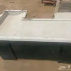 طاولة كاشير حديد للسوبر ماركت   وللمحلات التجارية