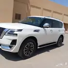 نيسان باترول بلاتينيوم سعودي فل كامل شبه جديد