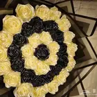 باقة ورد ابدية صنع يدوي اكثر من 40 وردة