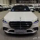 مرسيدس اس 500 موديل 2021 ابيض ماشيه 131000كم