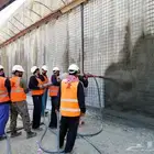شوت كريت الخرسانه المقذوفه