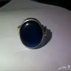 خاتم فضة عقيق يماني ارزق