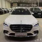مرسيدس اس 450 2022 ابيض ماشيه 44000كم