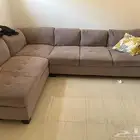 للبيع كنب زاوية من اشلي-سيمبل سيتي