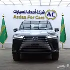 لكزس LX600 2025 بريمي داخليه احمر