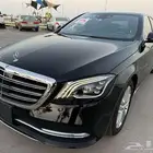 S450 2018 كالجديد مخزن عداد 22 الف اسود ملكي