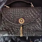 شنطة فرزاتشي فينتج versace bag vintage black altea