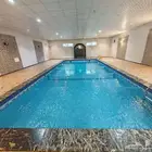 استراحة هابي نايت قسمين كبيره ومسبح كبير بسخان وملعب طايره