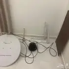 صحن دش وقاعده مكيف