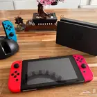 Nintendo Switch (Used)   Free Game   256 GBCard  Accessories
