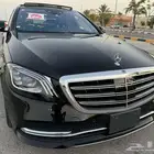 S450 2018 كالجديد مخزن عداد ( 22 ) الف اسود ملكي