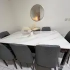 طاولة سفرة مع كراسي