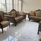 طقم كنب كلاسيكي مستعمل للبيع
