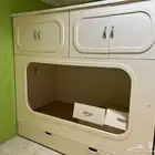 سرير نفر و نص مع سرير اضافي و تخزين