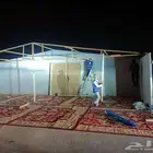 خدمة تأجير وتركيب خيام للمناسبات