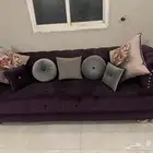 طقم كنب مخمل