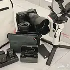 عدة تصوير احترافية شبه جديدة Sony A6700 عدستين ...