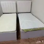 سرير العدد 2 جديديات سبب البيع محد يستعملهن