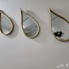 طاولة بلازما - مقعد وجلاسة رضيع - مرايات - لوحة طاووس