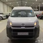 تويوتا هايس بضاعة سقف عالي 2025 ديزل ابيض اوتوماتيك عرض خاص