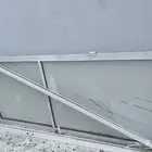 باب المنيوم مع الحلق نظيف للبيع جدة