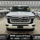 لاندكروزر جي اكس ار رقم 1أبيض بنزين 2025 كاش وتقسيط بنوك