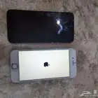 ايفن 6s العدد 2كلهن 50ريال وحد شغال وحد خربان