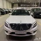 مرسيدس اس 400 2014 ابيض ماشيه 180الف كم