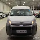 تويوتا هايس بضاعة سقف عالي 2025 ديزل ابيض اوتوماتيك